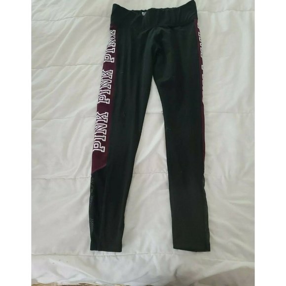 3 Piece Lot pink victoria’s Secret M Ultimate 2 leggings,  Sports Bra - Picture 9 of 12